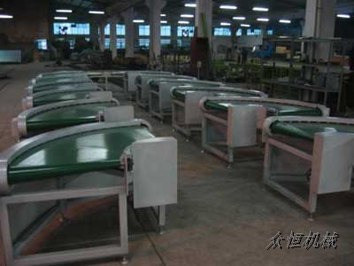 90°轉(zhuǎn)彎皮帶機